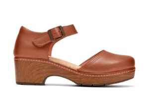 CLARKS PAIZLEE LEAH CINNAMON LEATHER