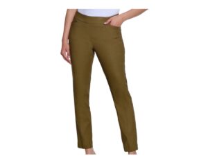 MULTIPLES PULL ON ANKLE PANT WITH POCKETS