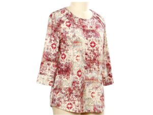 SOUTHERN LADY 3/4 SLEEVE PRINT TOP