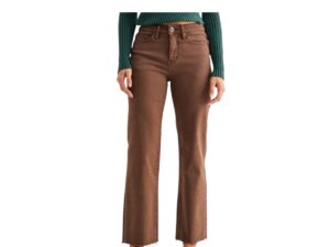MICA DENIM HIGH RISE STRAIGHT ANKLE