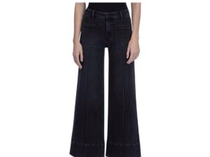 VERVET BY FLYING MONKEY HIGH RISE PATCH POCKET PIN TUCK JEAN