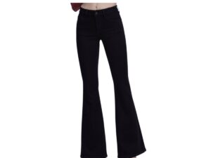 LOVERVET BY VERVET MID RISE SEAMLESS WAISTBAND FLARE
