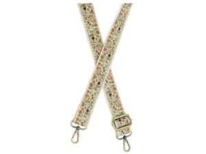 JOY SUSAN 1.2" AUTUMNAL FLORAL GUITAR STRAP