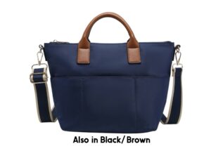 JEN & CO WINNIE NYLON SATCHEL