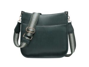 JEN & CO DARK FOREST GREEN CHLOE CROSSBODY