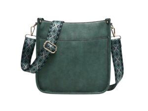 JEN & CO DARK TEAL POSIE CROSSBODY