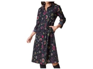 HABITAT CRINKLE COTTON FLORAL LANAI DRESS