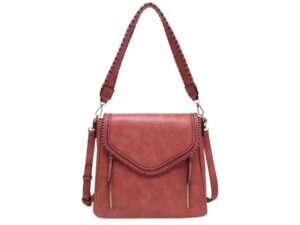 JEN & CO LORELEI DOUBLE ZIP CROSSBODY