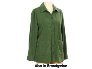 SOUTHERN LADY LONG SLEEVE CORDUROY SHIRT JACKET
