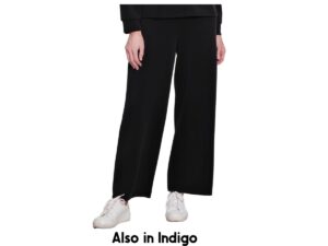 MULTIPLES PULL ON WIDE LEG ANKLE PANT