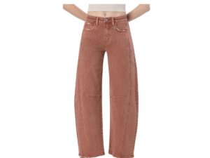 FLYING MONKEY HIGH RISE COPPER BARREL JEAN