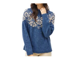 BE COOL NORDIC PRINT SWEATER